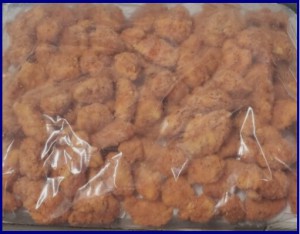 50226 RTC Brd Spicy Popcorn Chicken bag pig